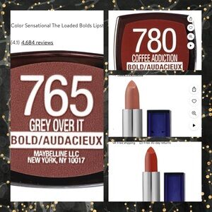Maybelline Lipstick Bundle